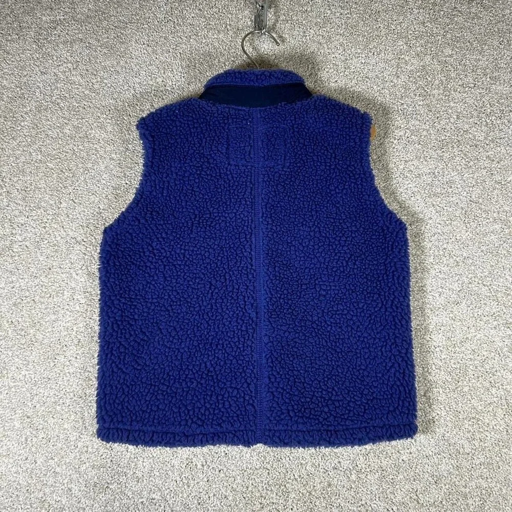 Vintage Toddler 3t Patagonia Retro X Deep Pile blue Sherpa vest